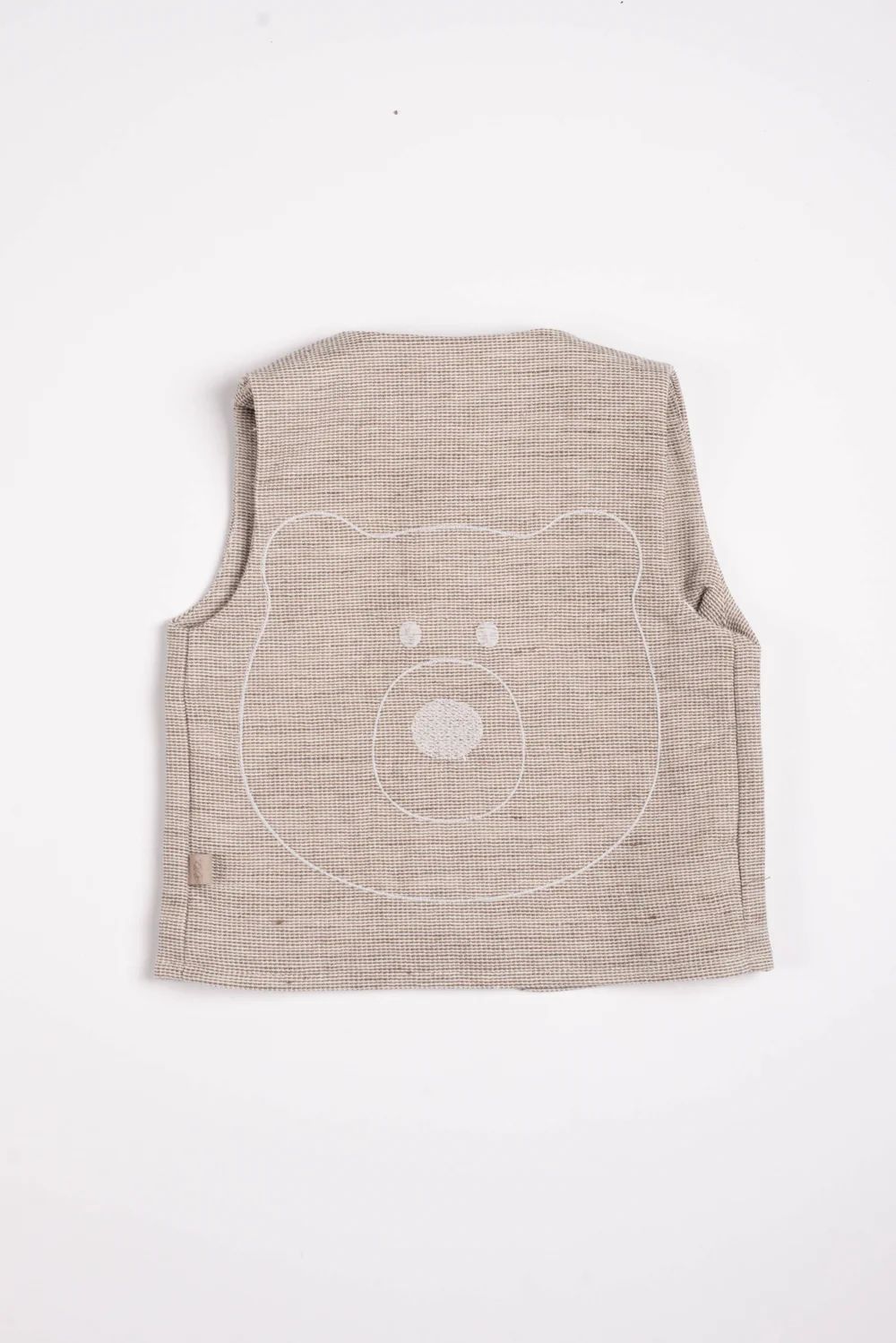 Gilet orso con zip