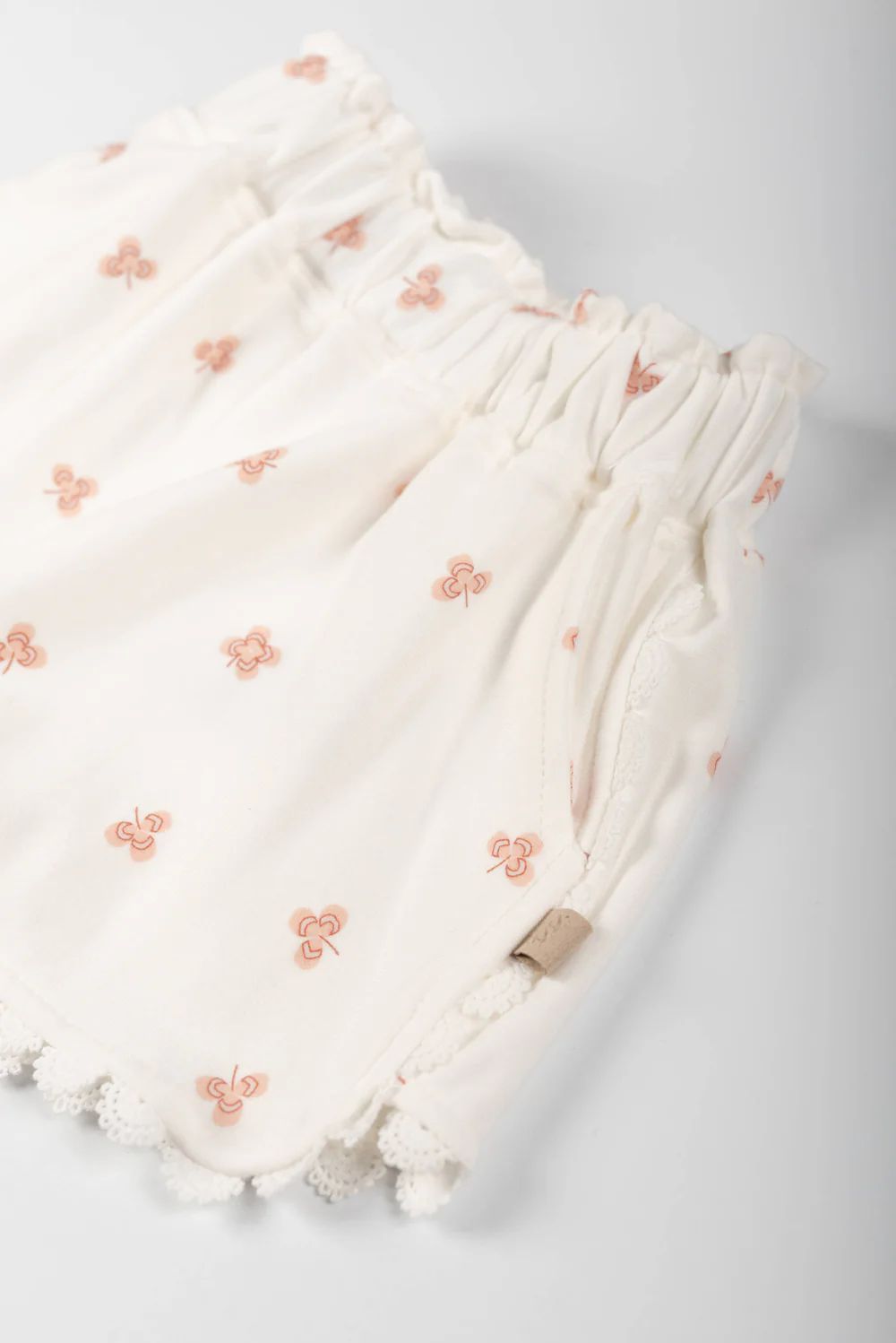Short bambina con bordino