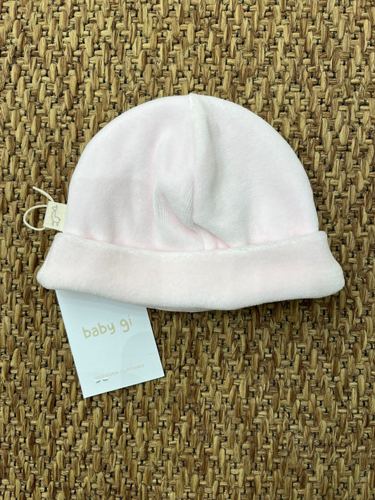 Cappello rosa in ciniglia