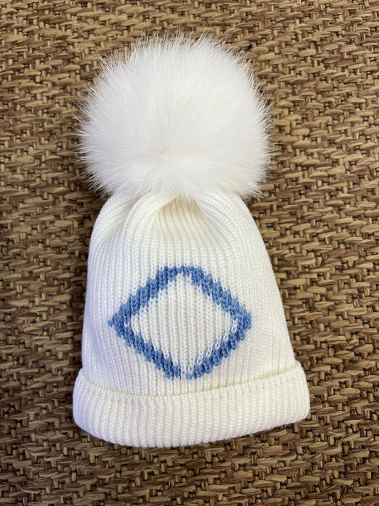 Cappello con pelliccia di volpe