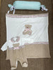 Coordinato in ciniglia teddy