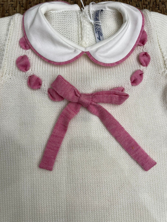 Tutina con fettuccia in lana