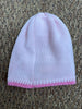 Cappello con rose ricamate a mano