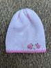 Cappello con rose ricamate a mano