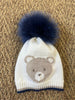 Cappello orsetto con pelliccia di volpe