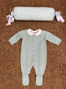 Tutina in pura lana merino con treccine