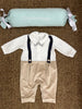 Tutina in ciniglia con papillon