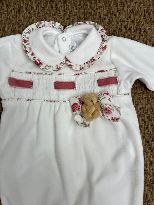 Tutina in ciniglia teddy