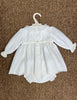 Abito elegante con culotte e punto smock