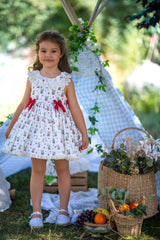 Vestito con coniglietti