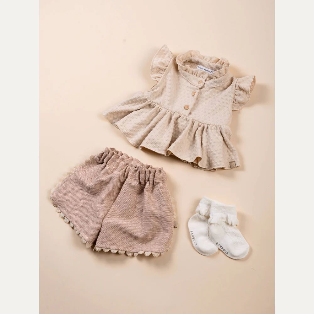 Short bimba con bordino