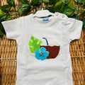 t-shirt da mare per lui